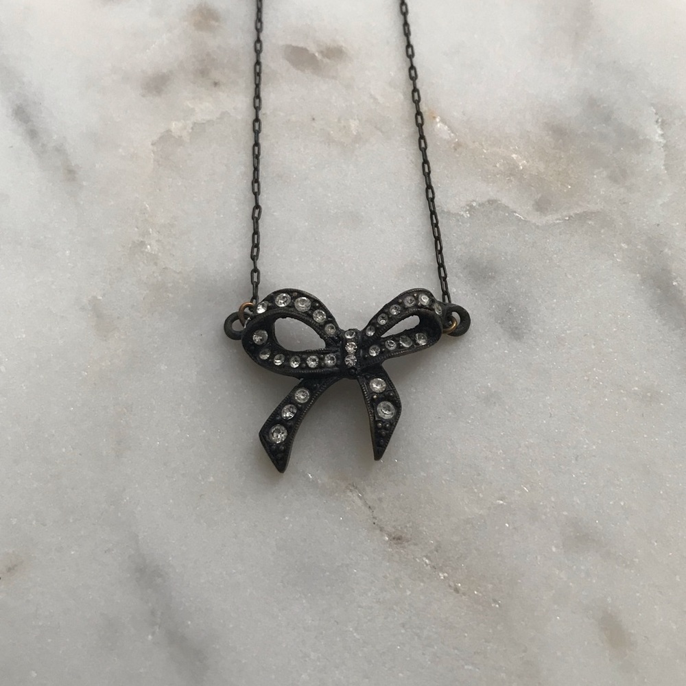 Lee Angel Bow necklace